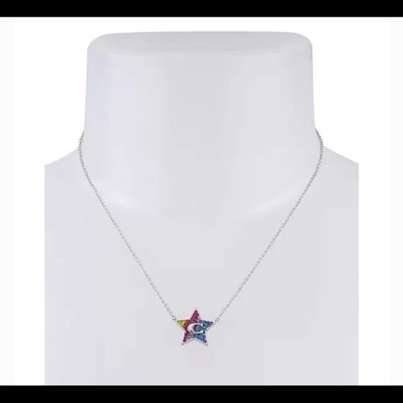 Coach Star Necklace and Earrings Set - Picture 2 of 5